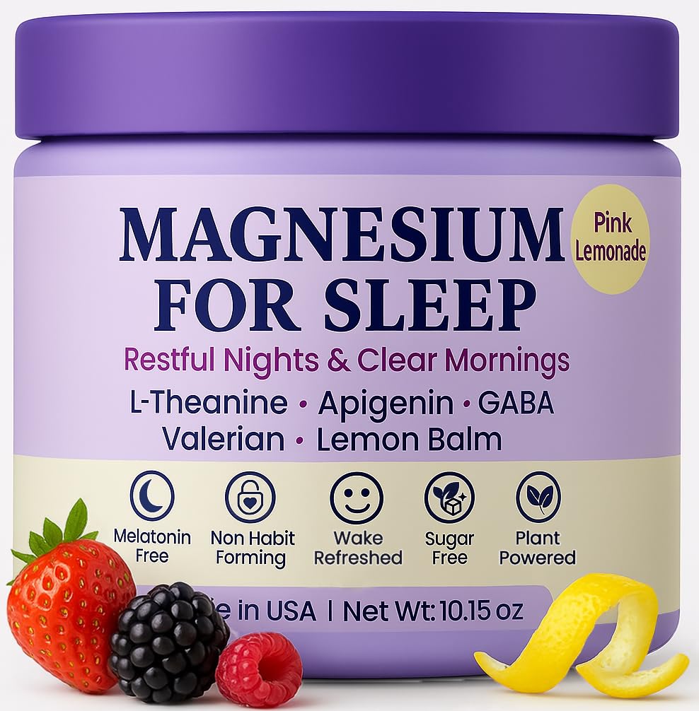 Magnesium Sleep Powder jar