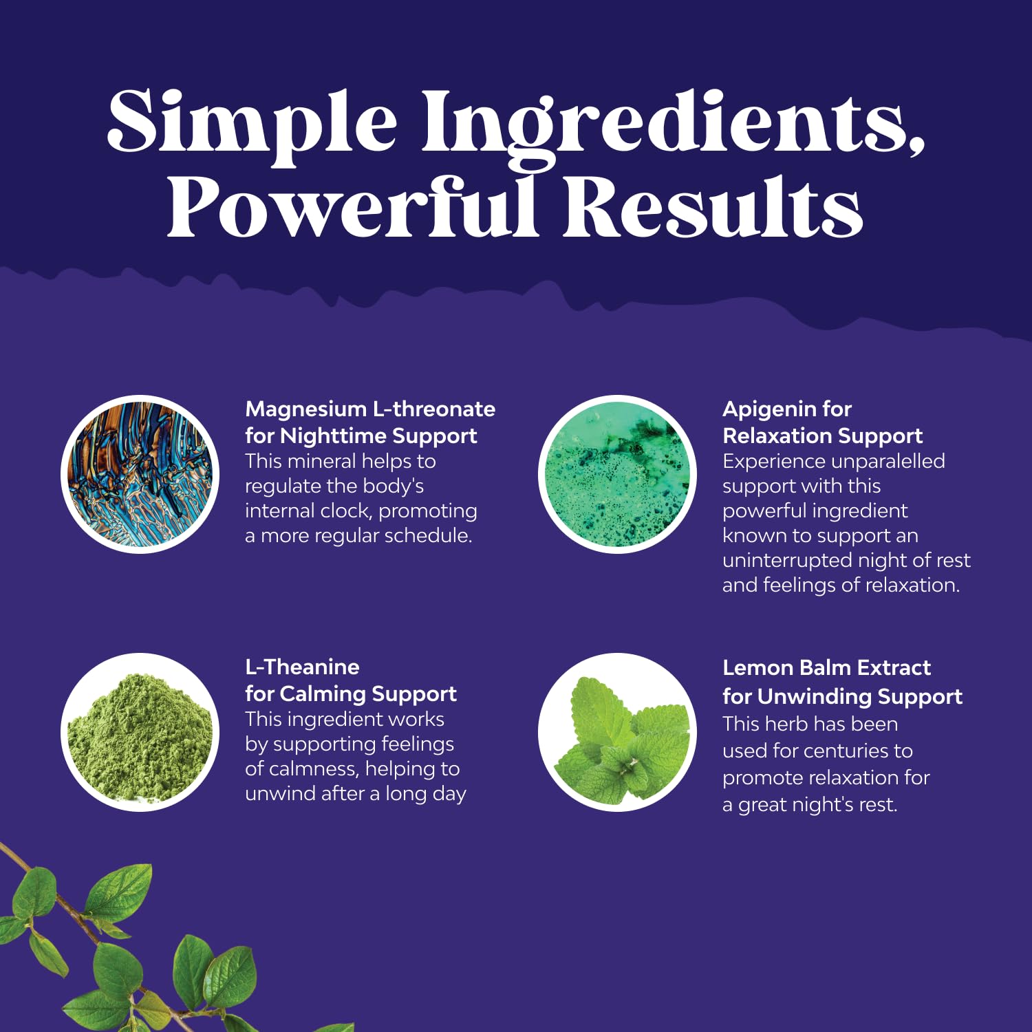 Vegan magnesium complex illustration