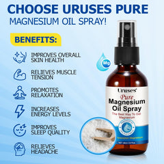 Magnesium Spray bottle back label