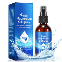 Pure magnesium spray bottle with 60ml glass container