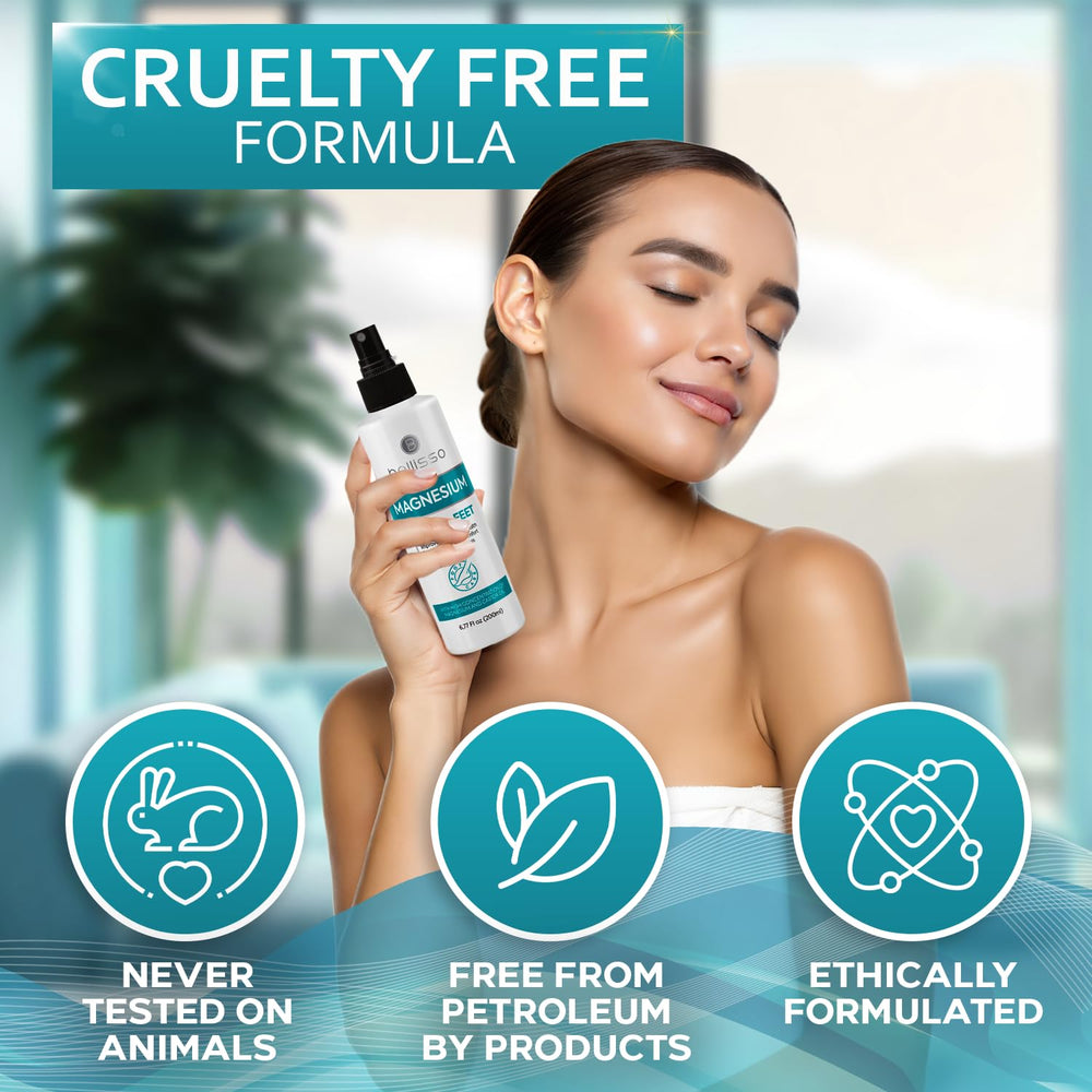 Relief from restless legs using magnesium spray