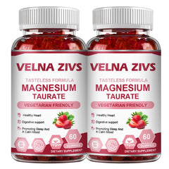 Magnesium Taurate Gummies 1800mg bottle on white background