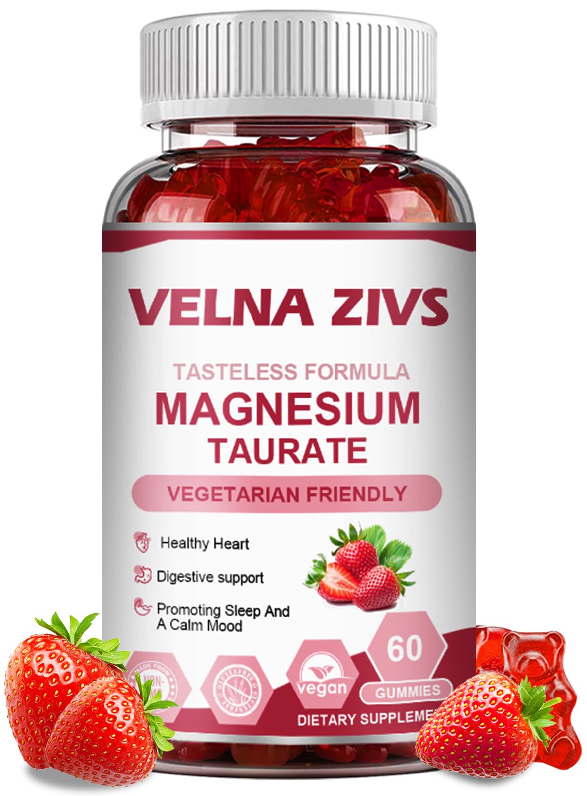 Hero image: Magnesium Taurate Gummies 1800mg