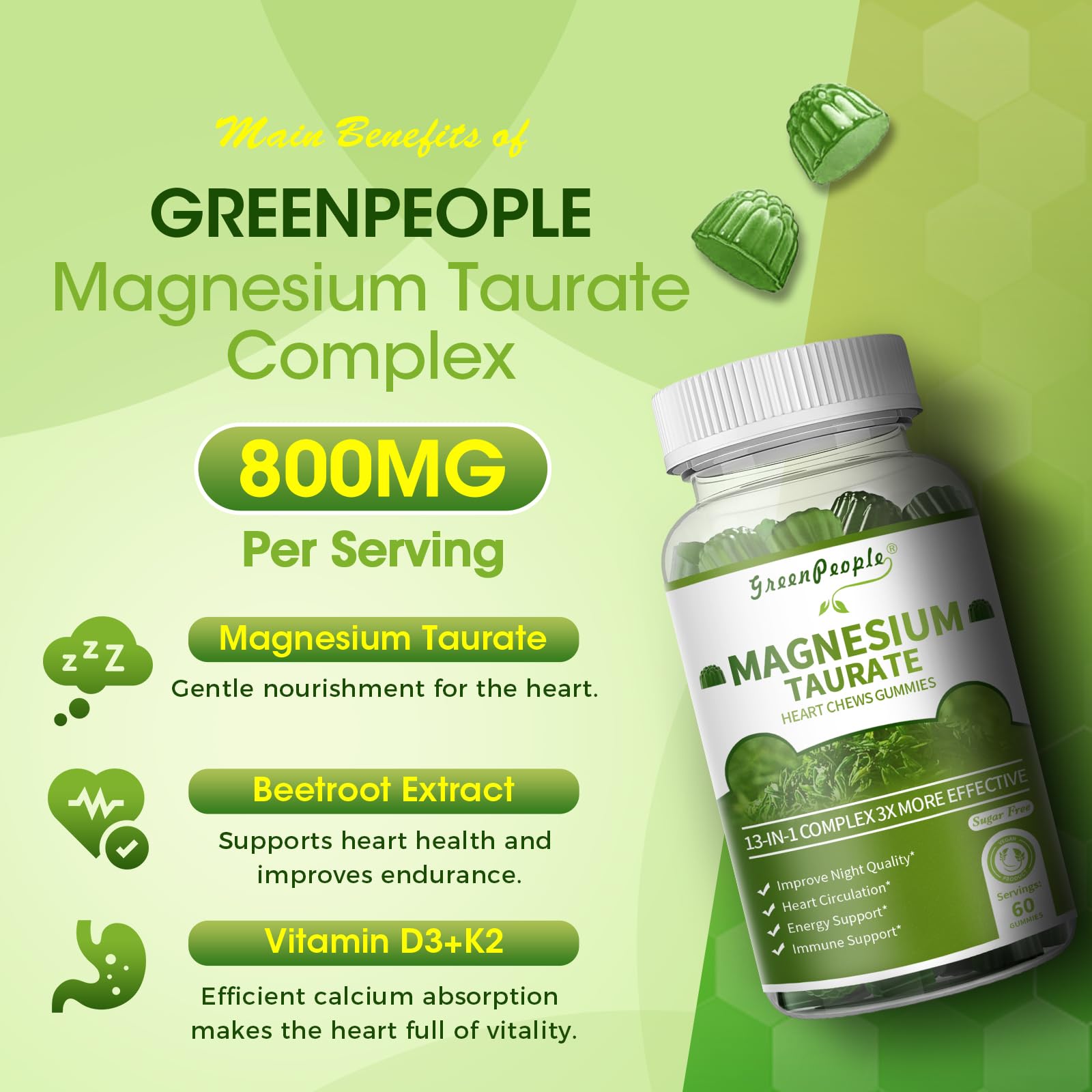 Sleep support from Magnesium Taurate and cinnamon