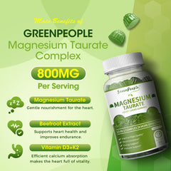 Sleep support from Magnesium Taurate and cinnamon