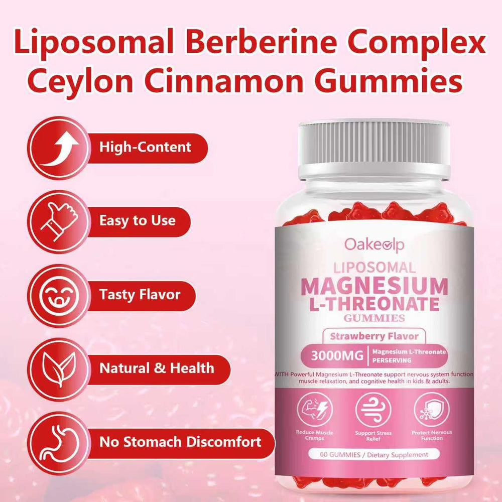 Gummies supporting cognitive health and sleep