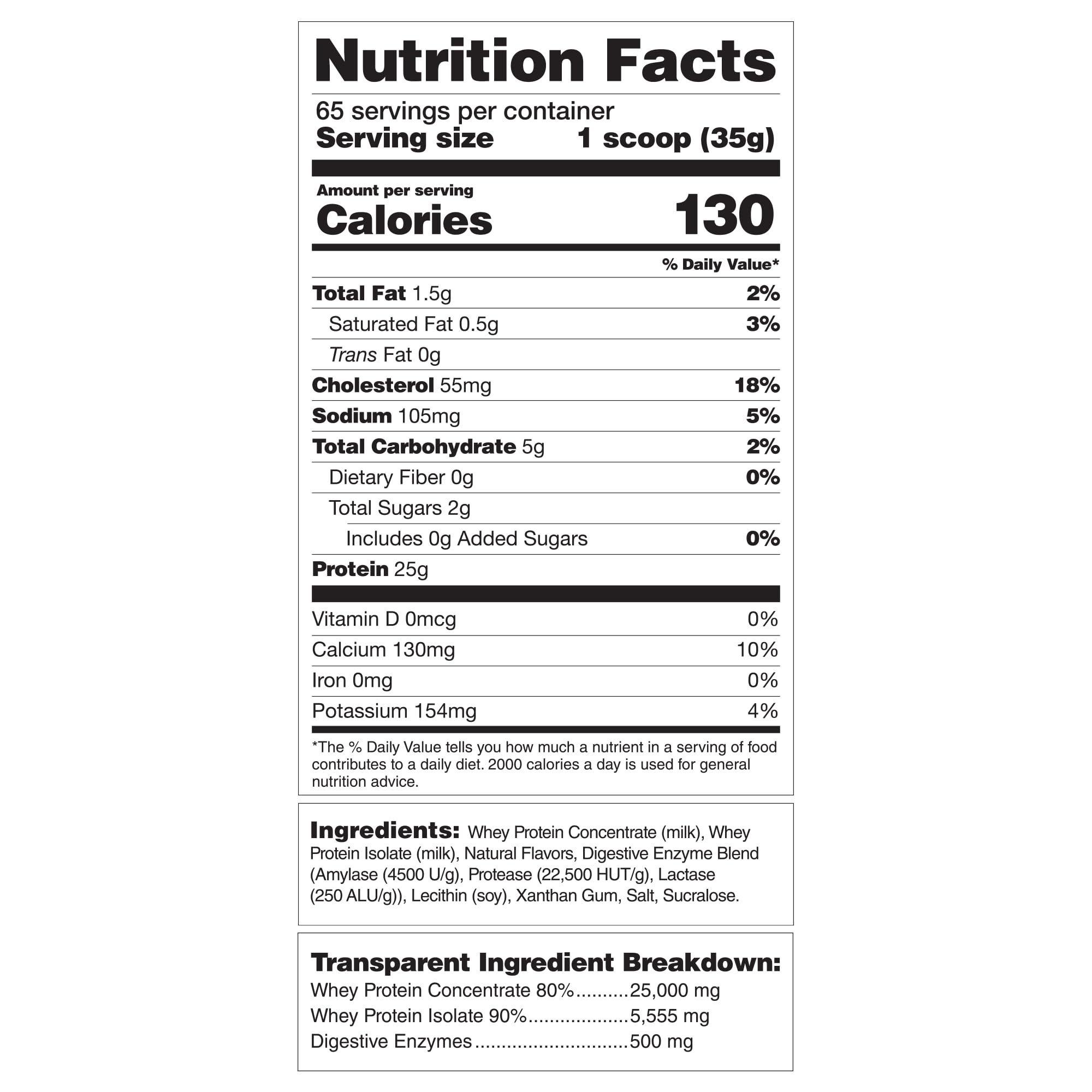 Magnum Whey 100+ vanilla serving scoop for convenient post-workout protein