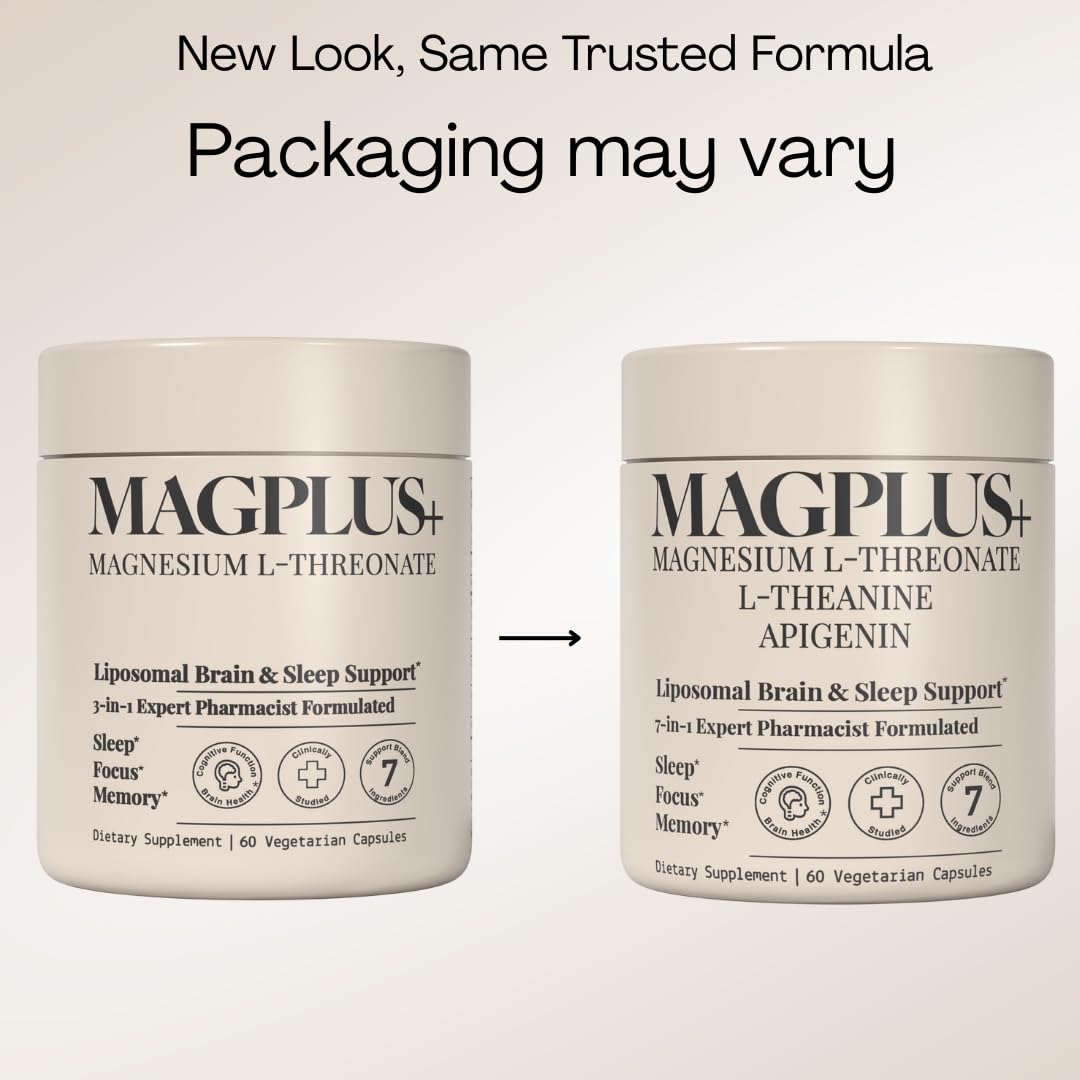 No melatonin sleep aid – MAGPLUS+ promotes restful sleep