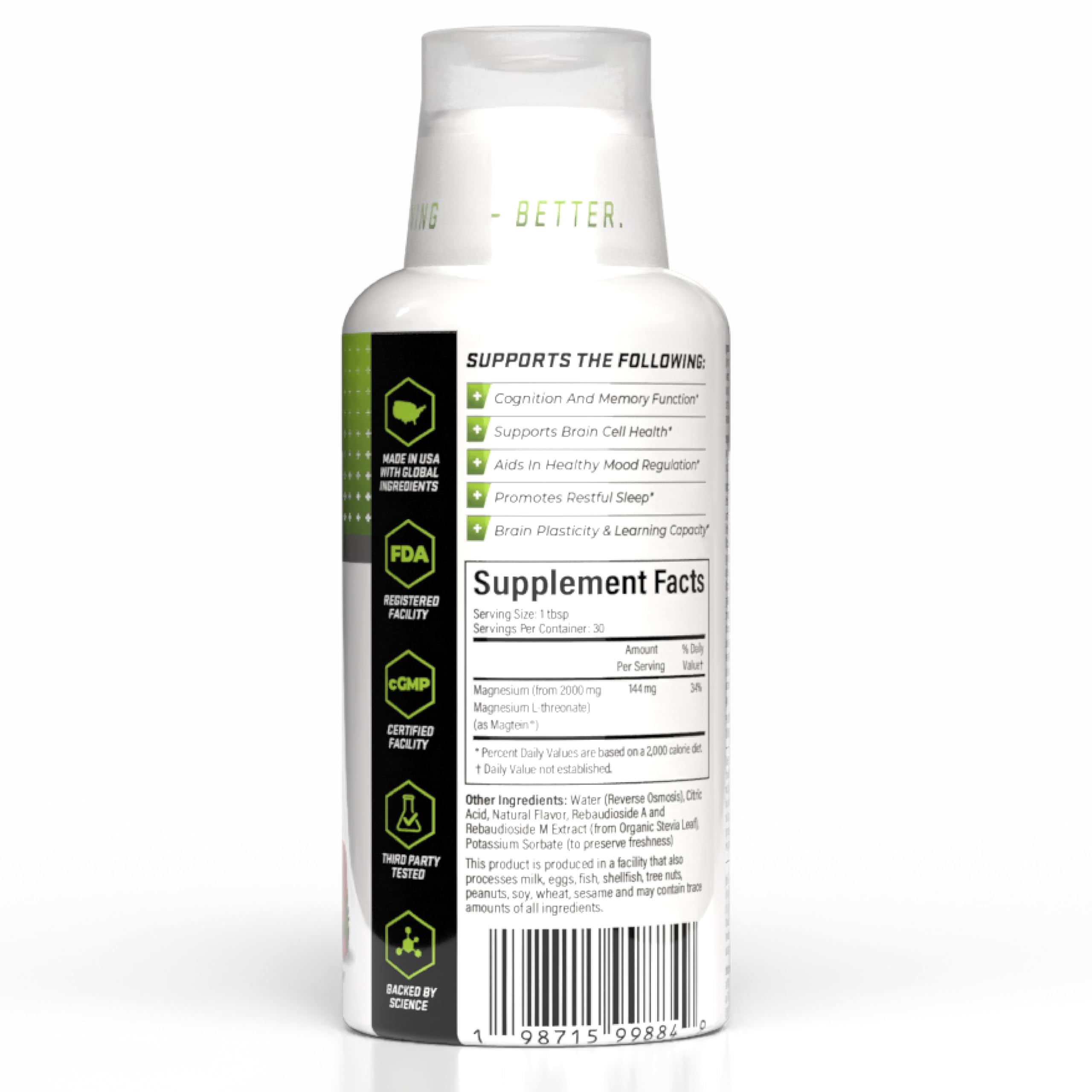 Strawberry Lemon flavor artwork on the bottle