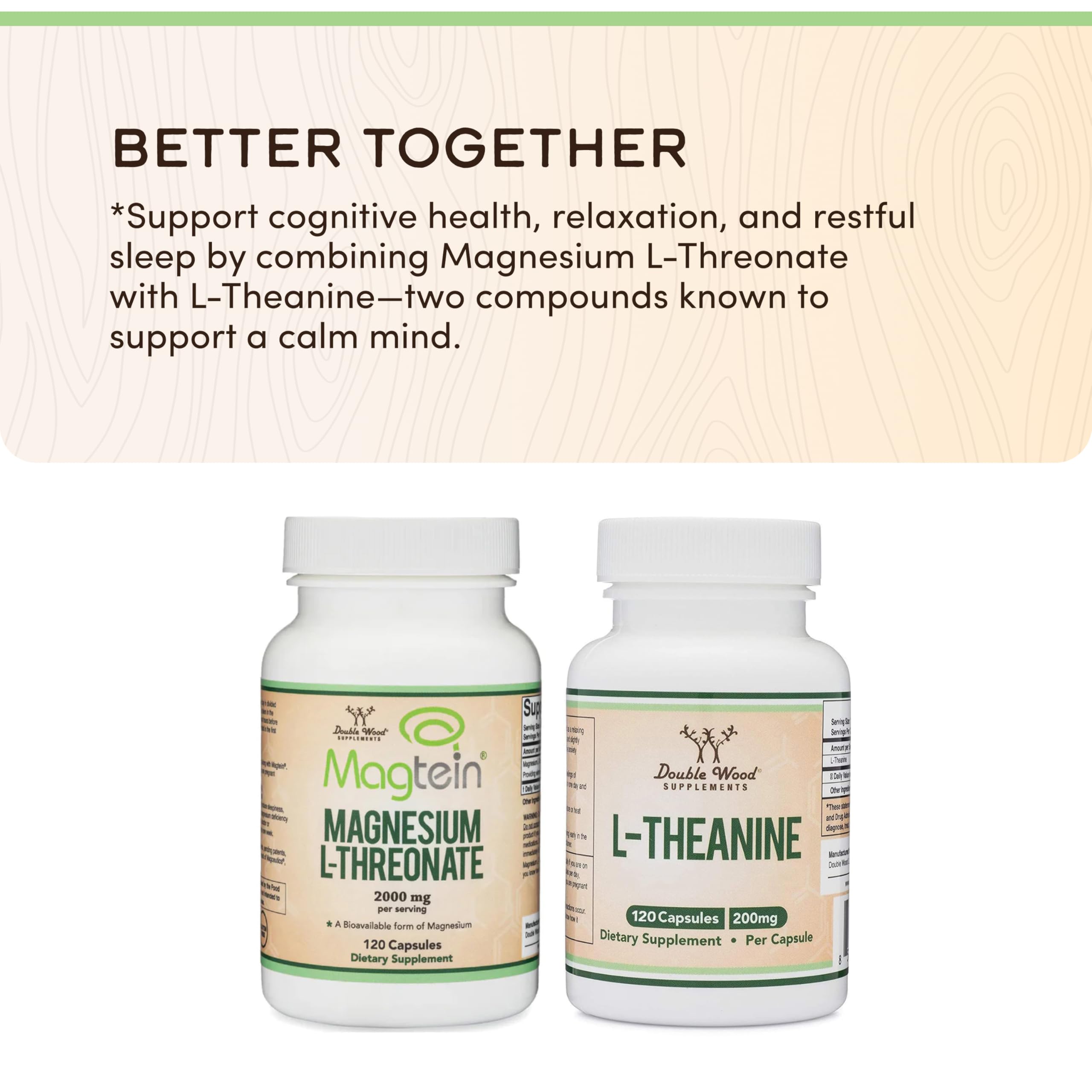 Capsules of Magtein Magnesium L-Threonate 2,000 mg