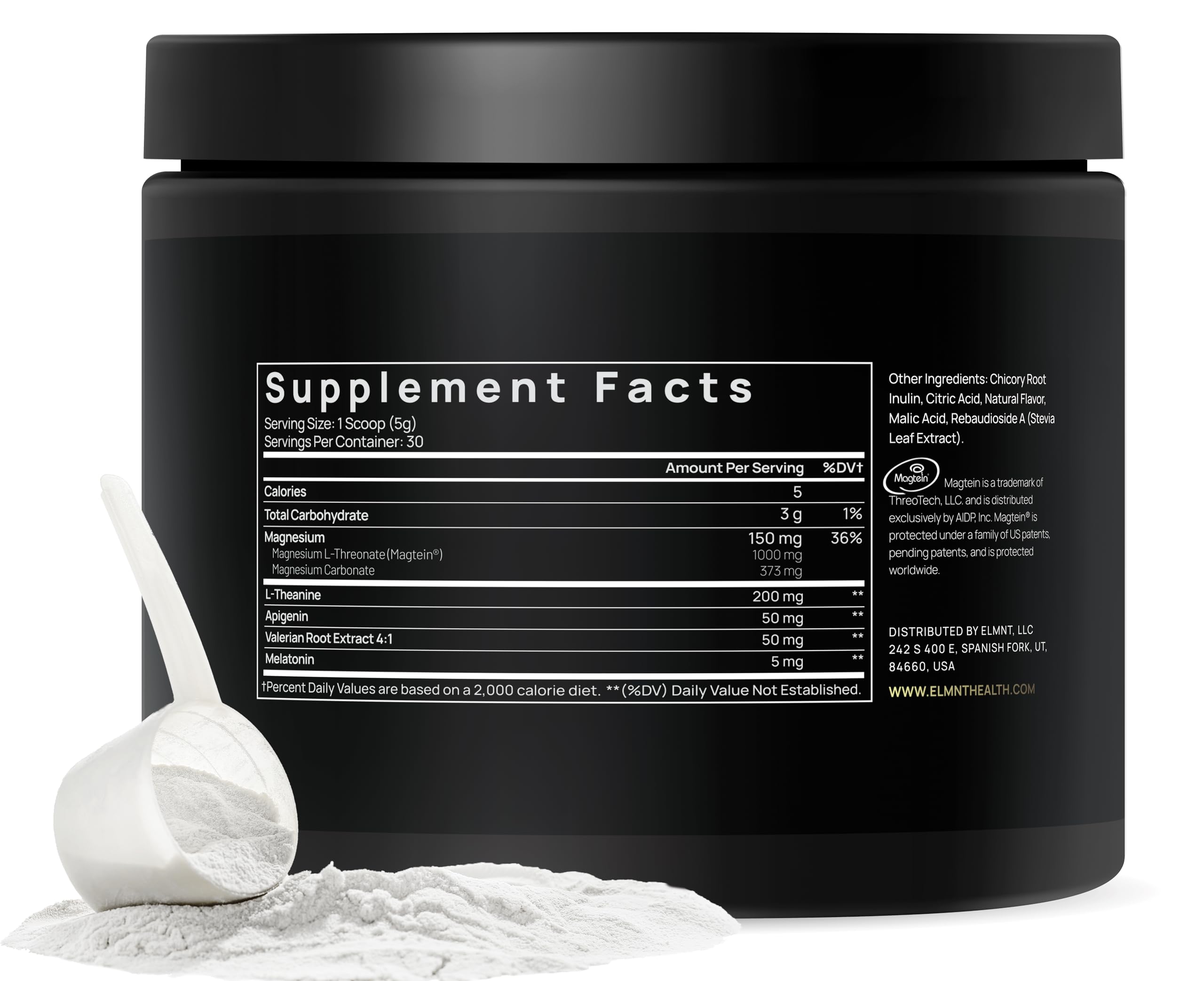 Magtein Magnesium L-Threonate packaging close-up