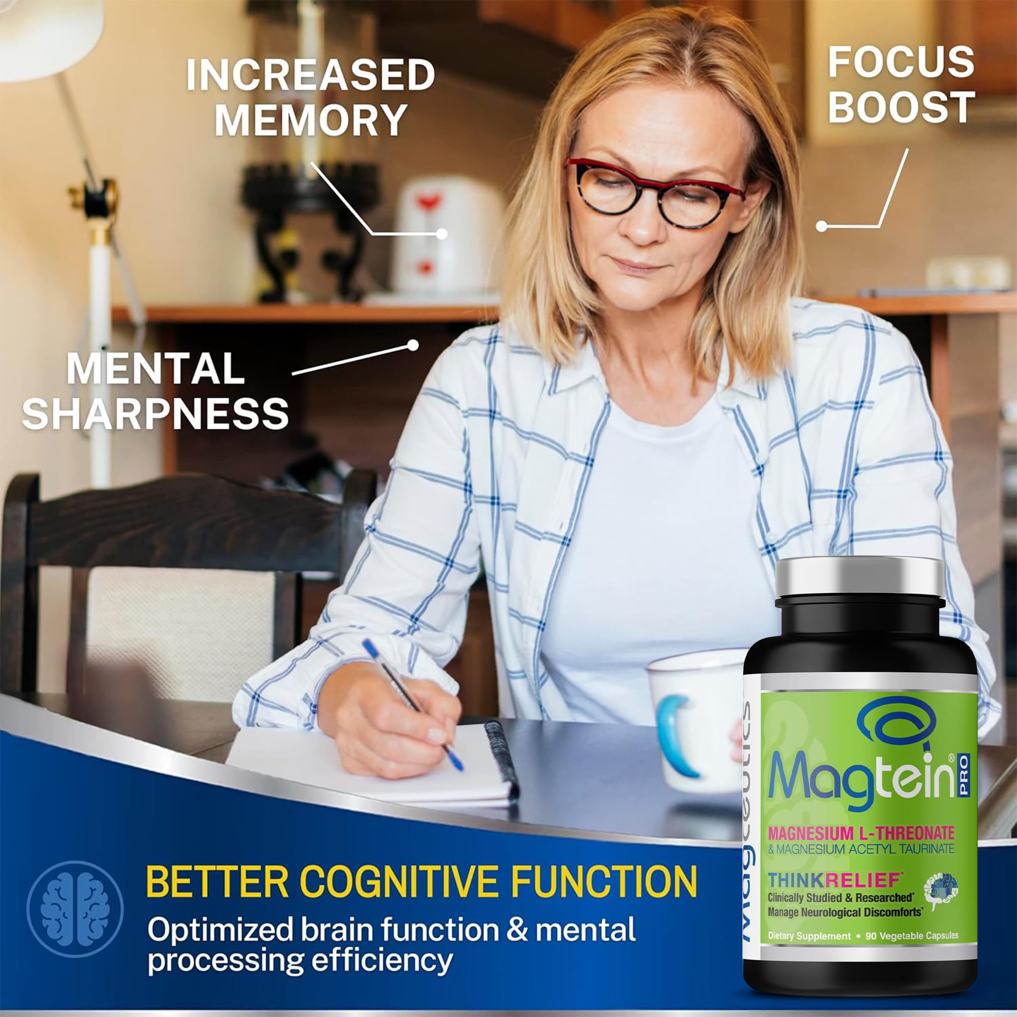Patented Magnesium L-Threonate (Magtein) and ATA Mg ingredients