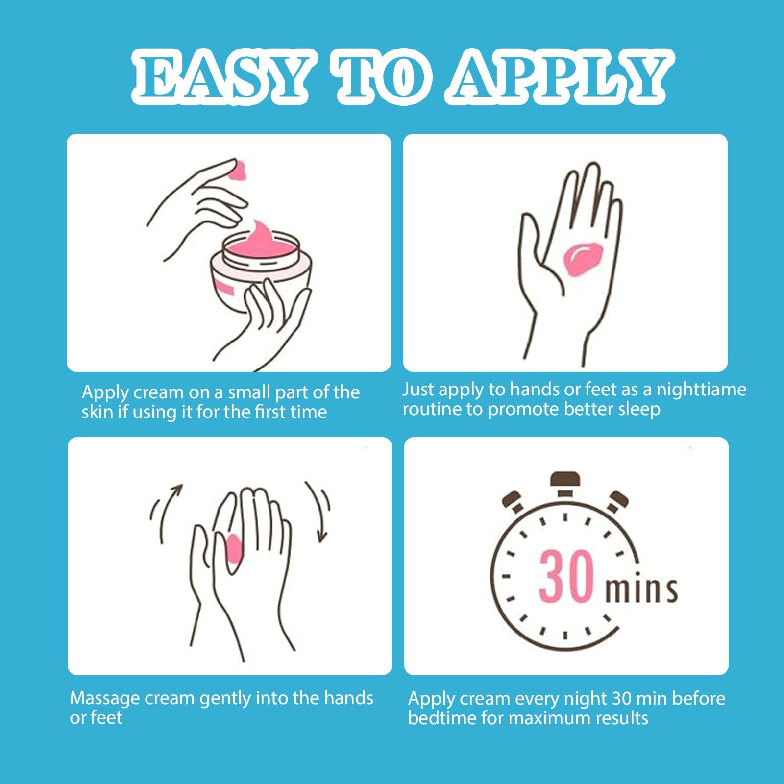 Travel-friendly 4oz magnesium lotion for kids