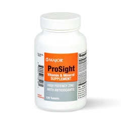 Front view of MAJOR ProSight 120-tablet bottle