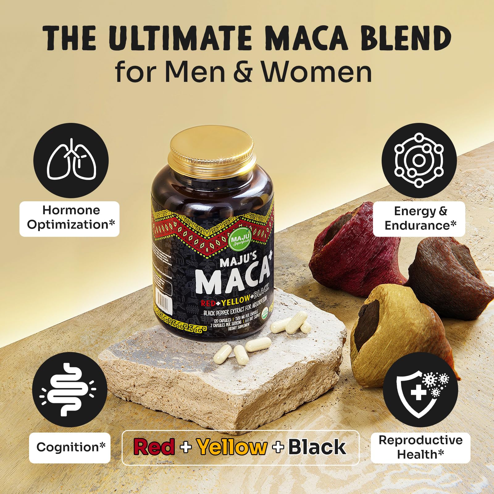 Capsule with black pepper extract for enhanced absorption