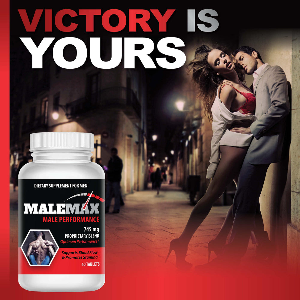 MaleMax Malemax Perform active lifestyle shot conveying steady energy support