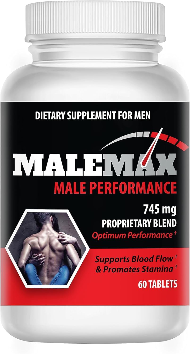 MaleMax Malemax Perform bottle white for daily vitality support