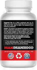 MaleMax Malemax Perform tablets closeup showing natural capsules for daily use
