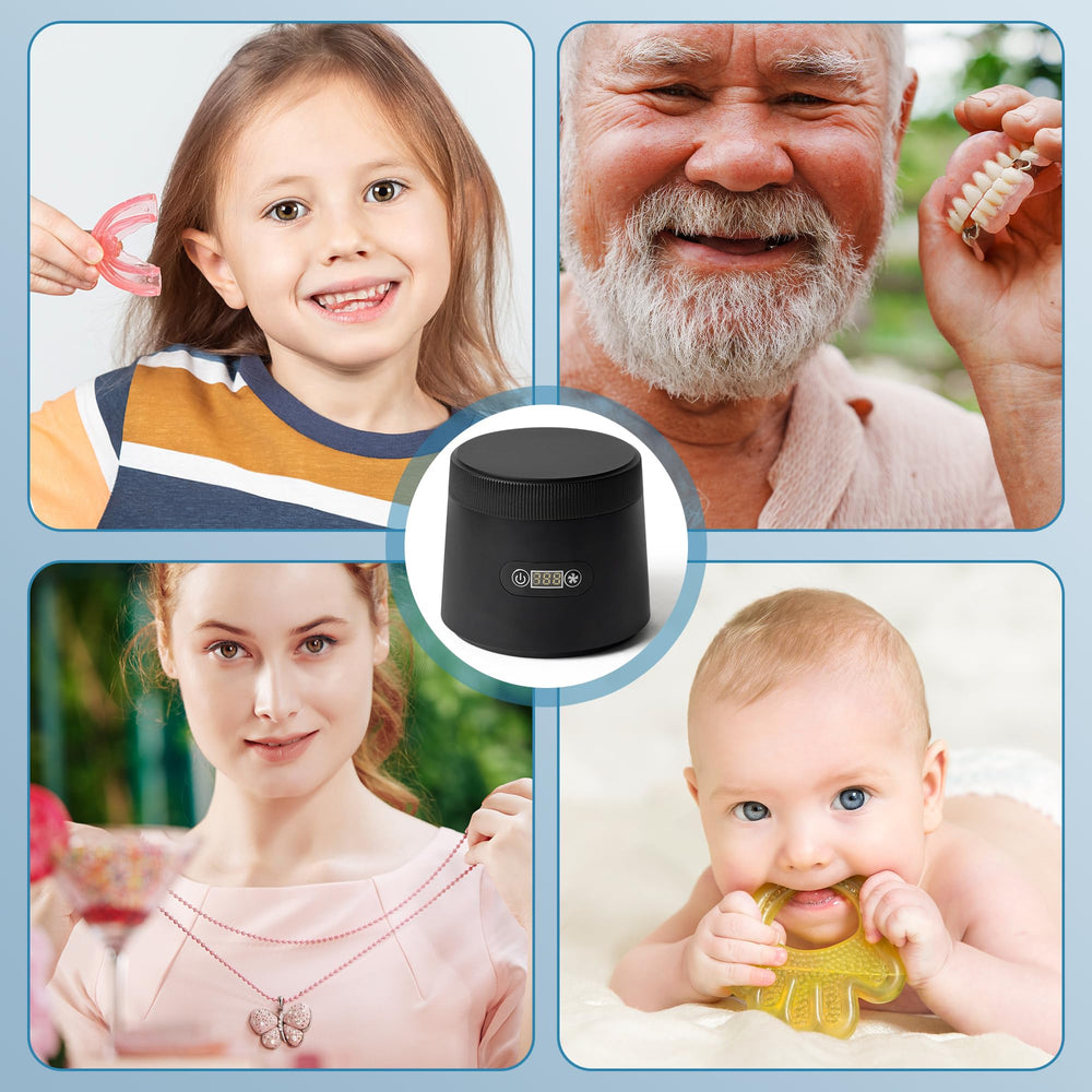 Suitable for braces, dentures, retainers, mouth guards and jewelry