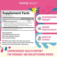 Prenatal probiotic capsules for pregnancy