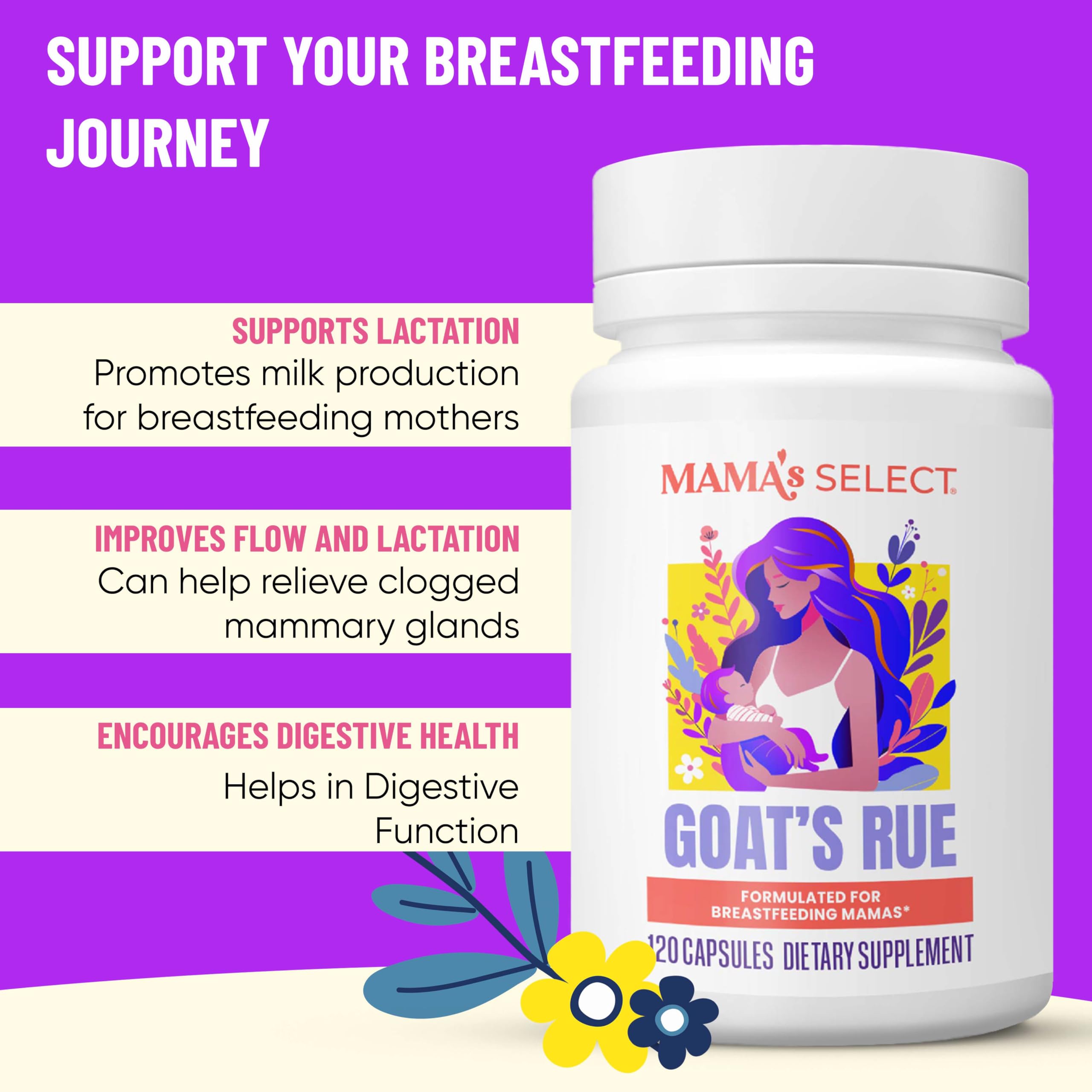 Gluten-free lactation supplement packaging