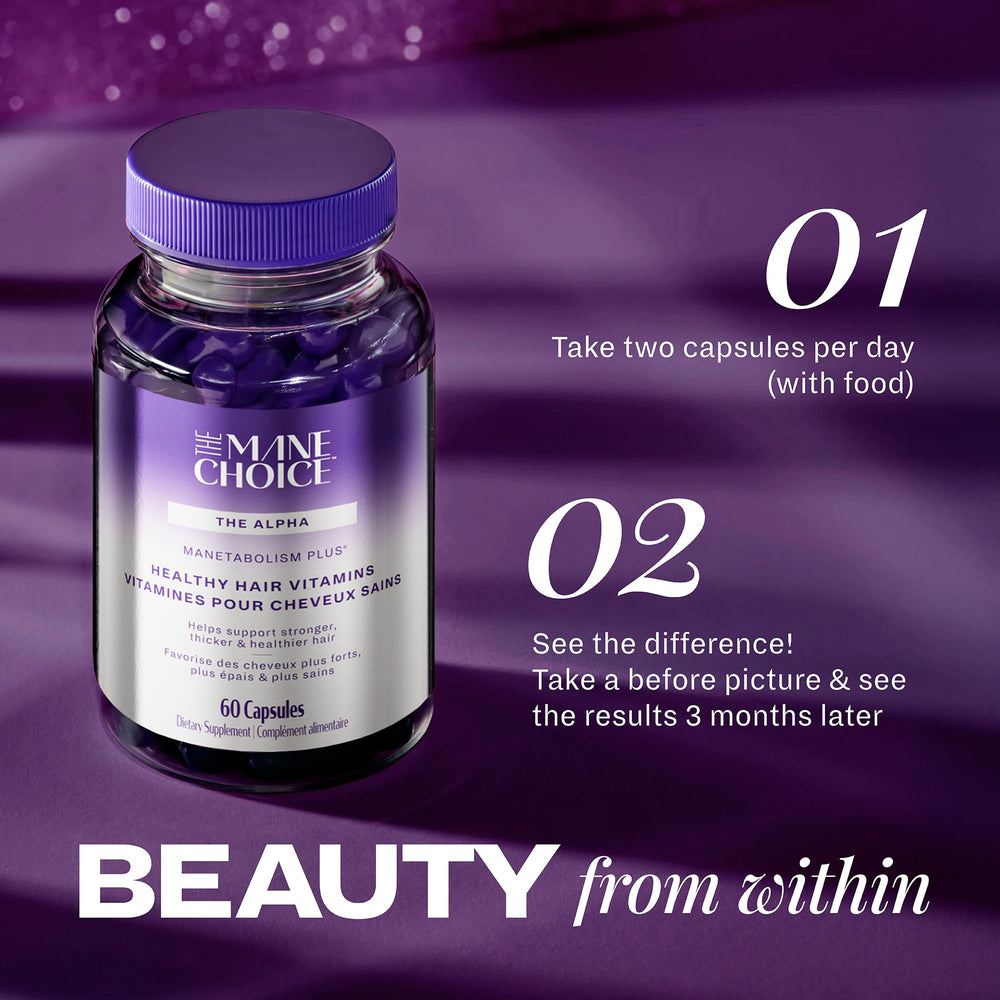 The Mane Choice MANETABOLISM Plus bottle with label