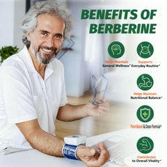 Packaging of Manewu Berberine 1500mg with Cinnamon & Bergamot