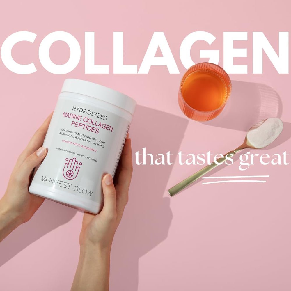 Flavor collage of dragon fruit, coconut water, and pineapple