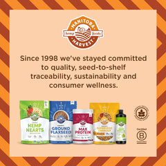 Hemp seed oil softgels on-the-go serving size for travel