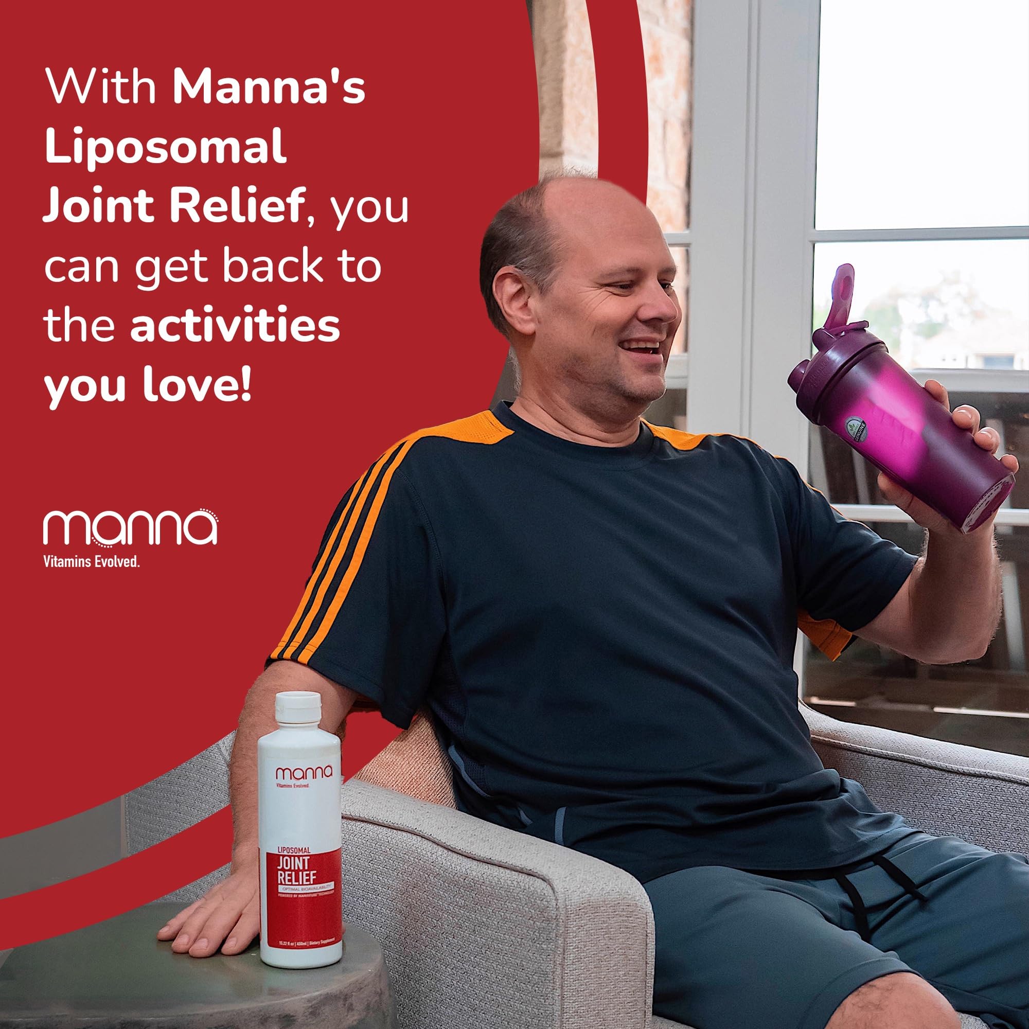 Adult demonstrating improved joint mobility through a stretch