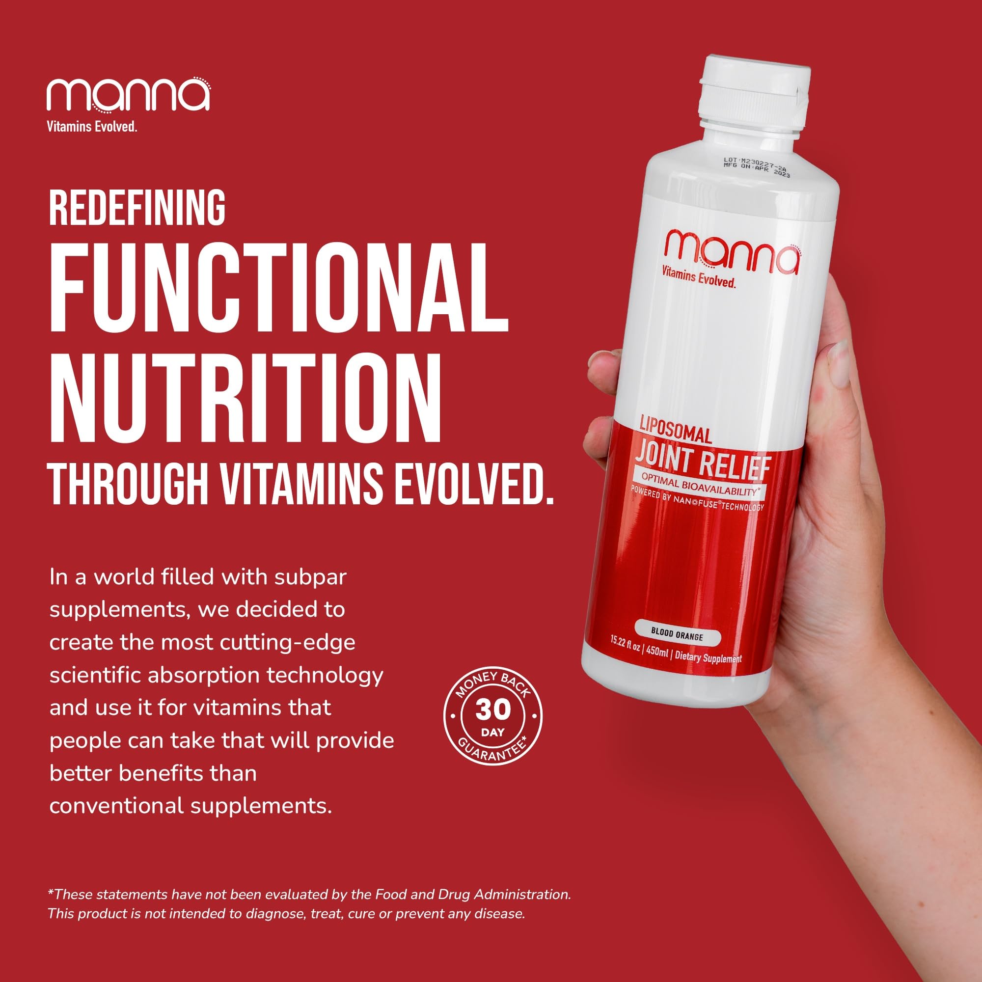 Product packaging with seven-serving display on a clean surface