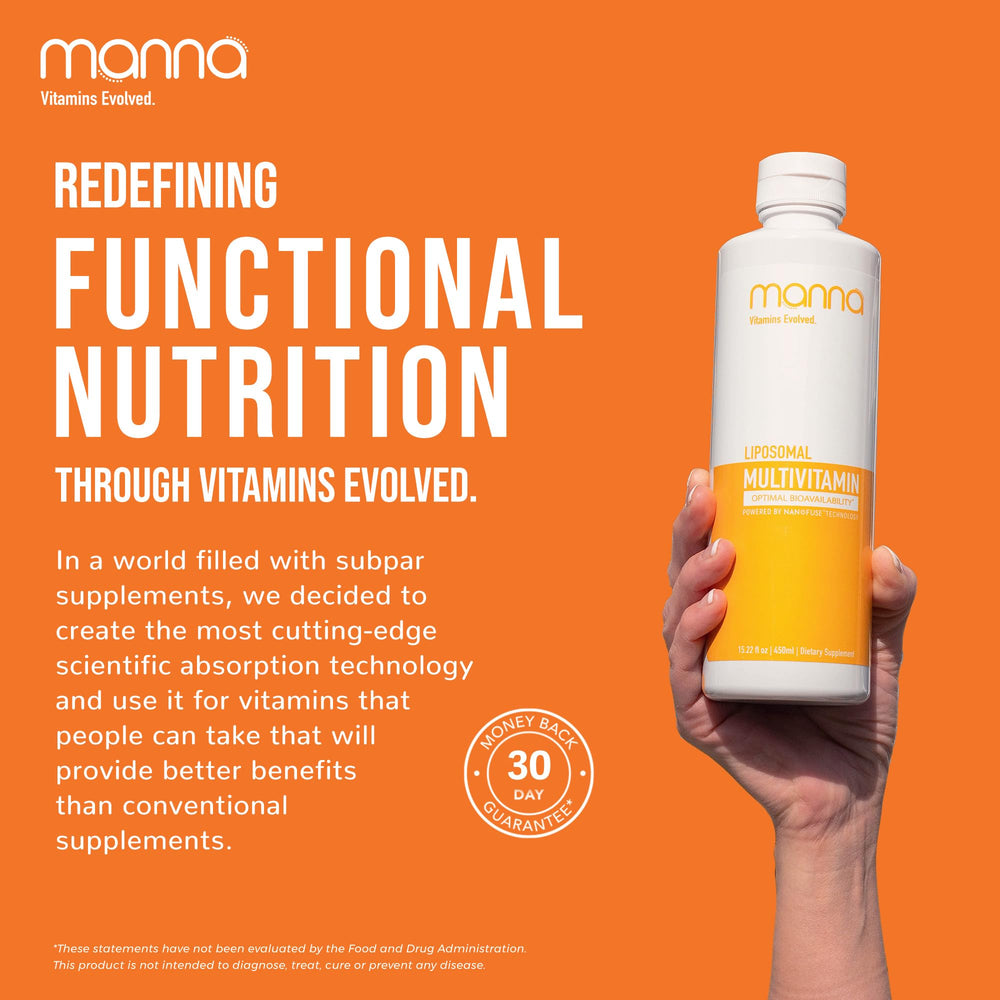 Box packaging of Manna Liposomal Multivitamin