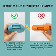 Food-grade silicone lining inside aligner case for hygiene and grip