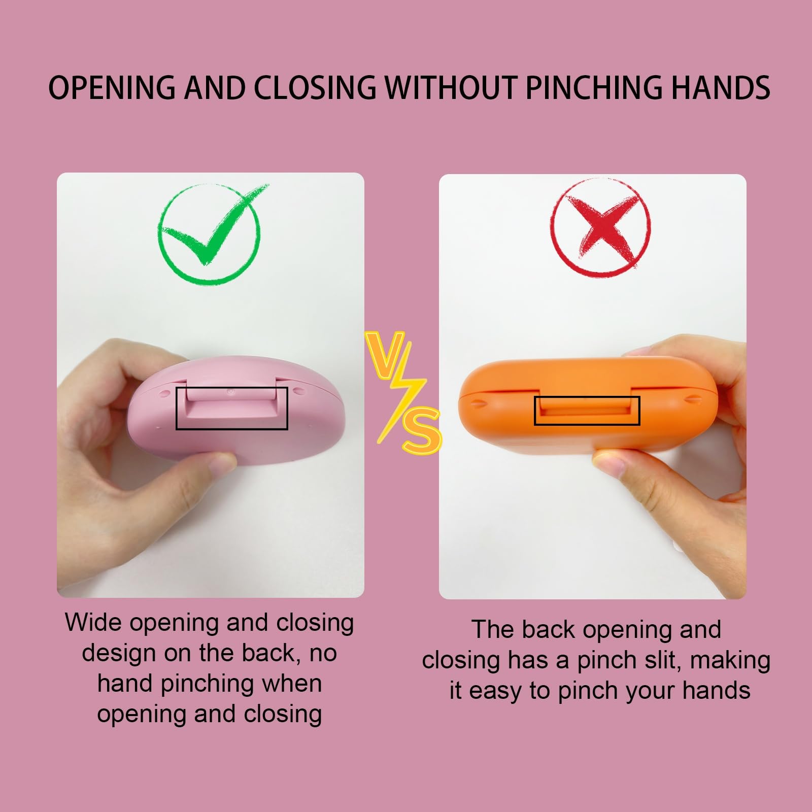 Food-grade silicone lining inside the aligner case