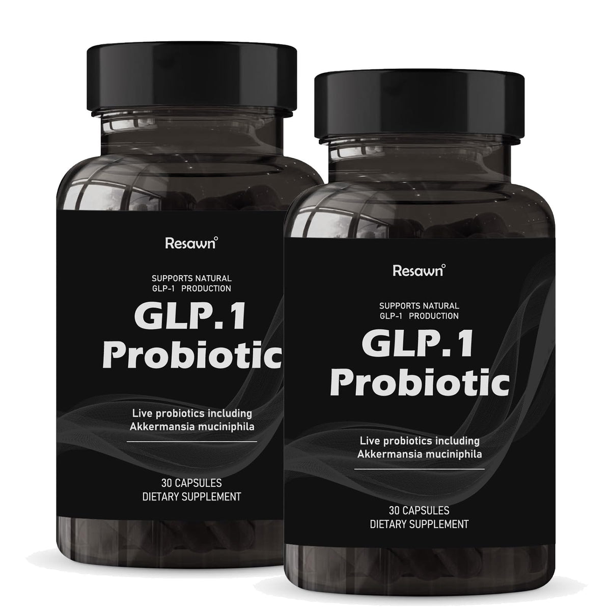 MAPUG GLP-1 Probiotic bottle front view for daily gut support.