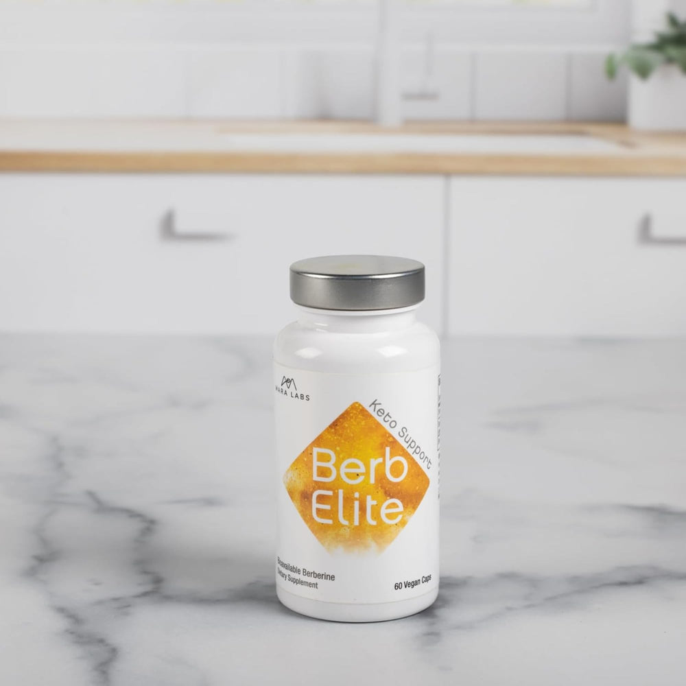 Mara Labs BerbElite product packaging and branding