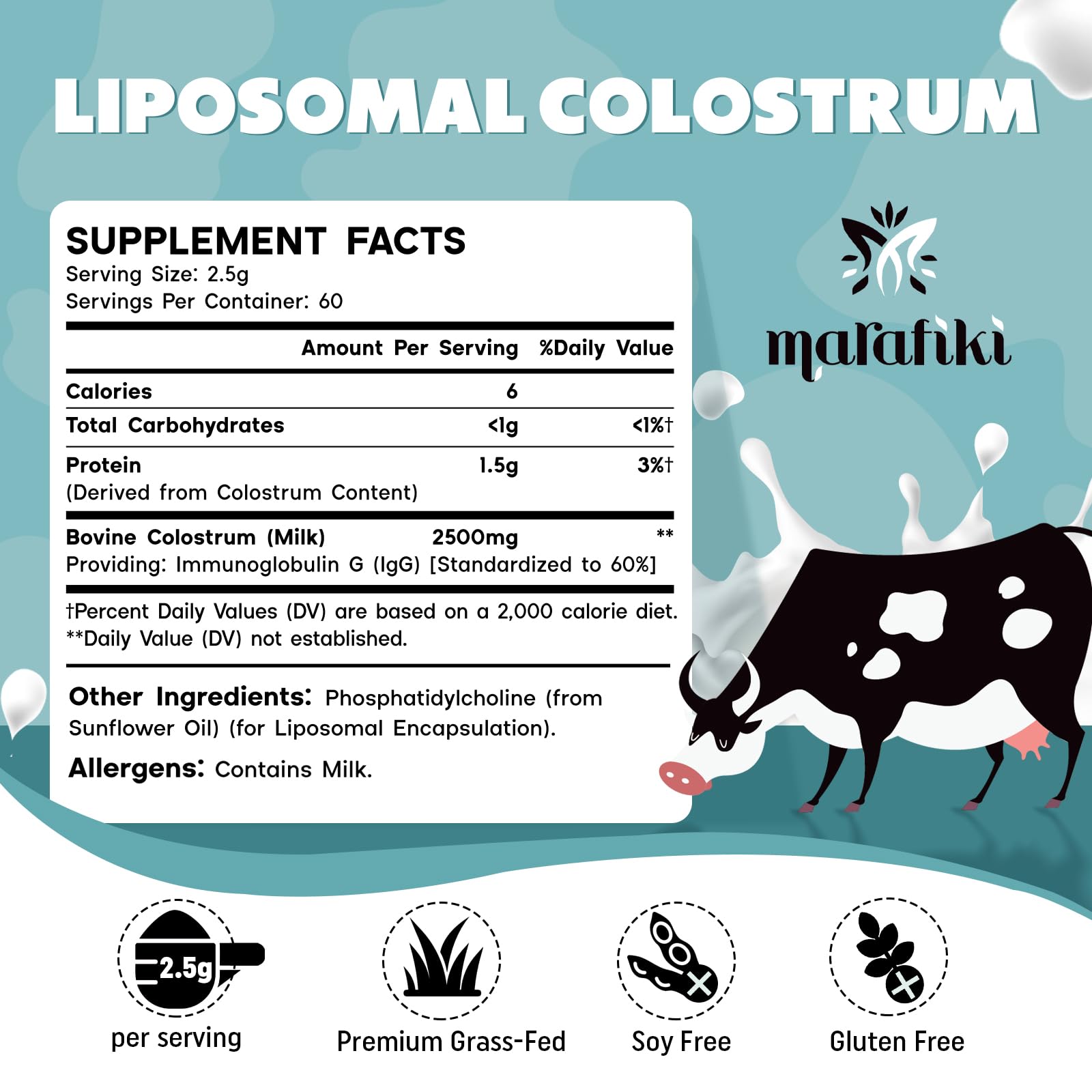 Grass-fed cows source for Marafiki bovine colostrum