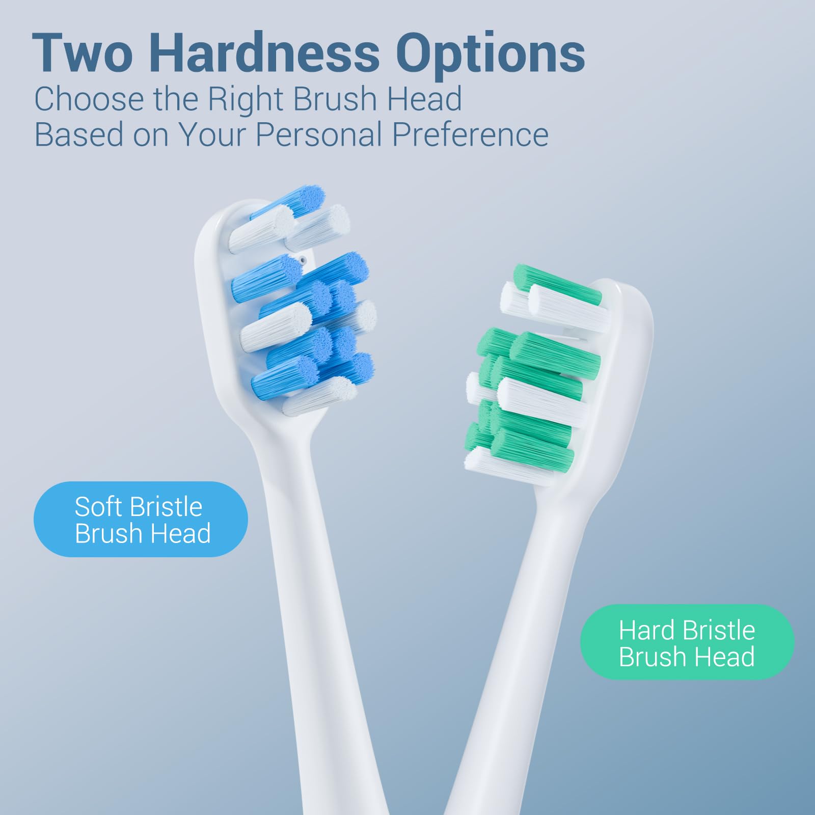 Side view of Marchpower 2-in-1 toothbrush with water flosser 2.0