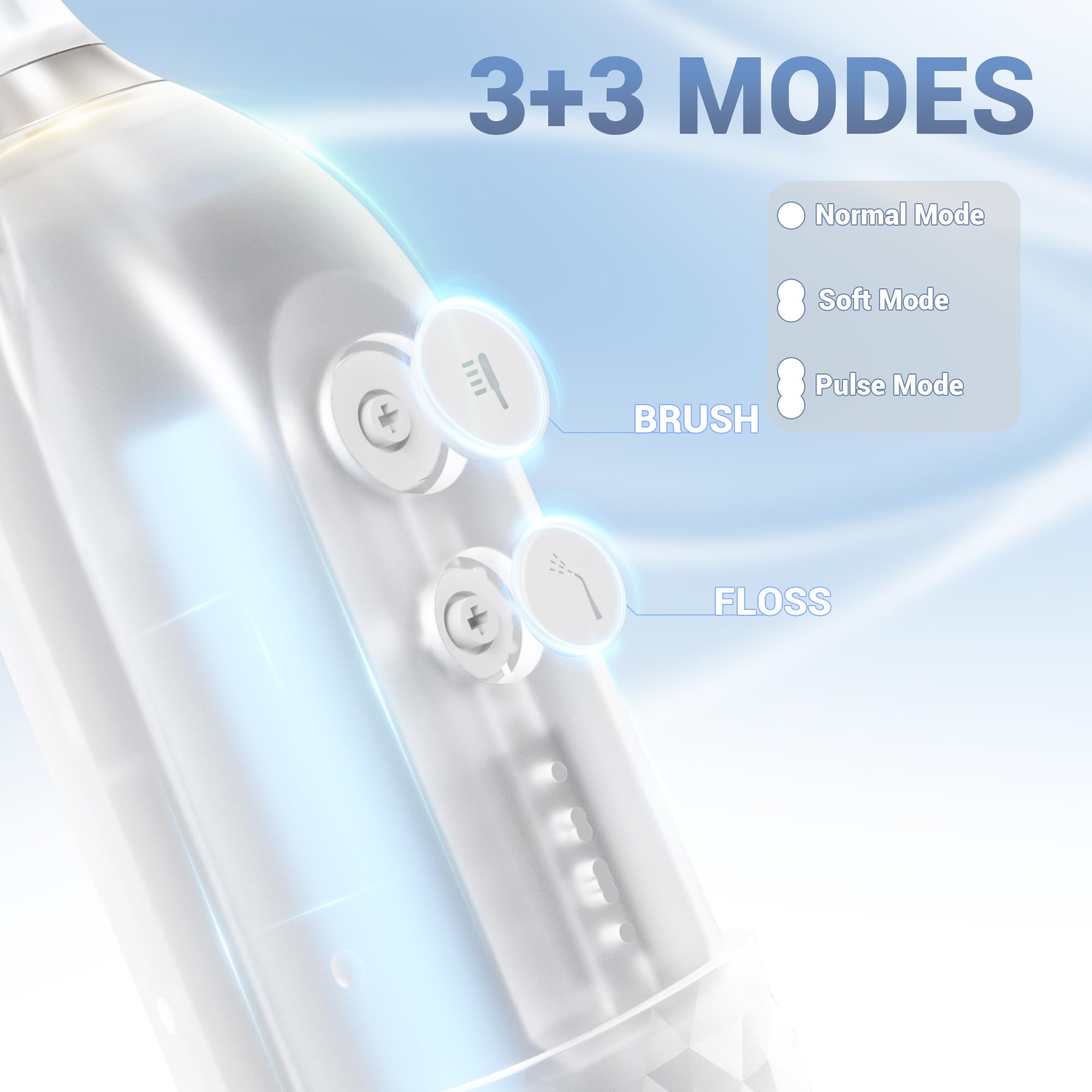 Includes replacement heads and jet tip for extended use