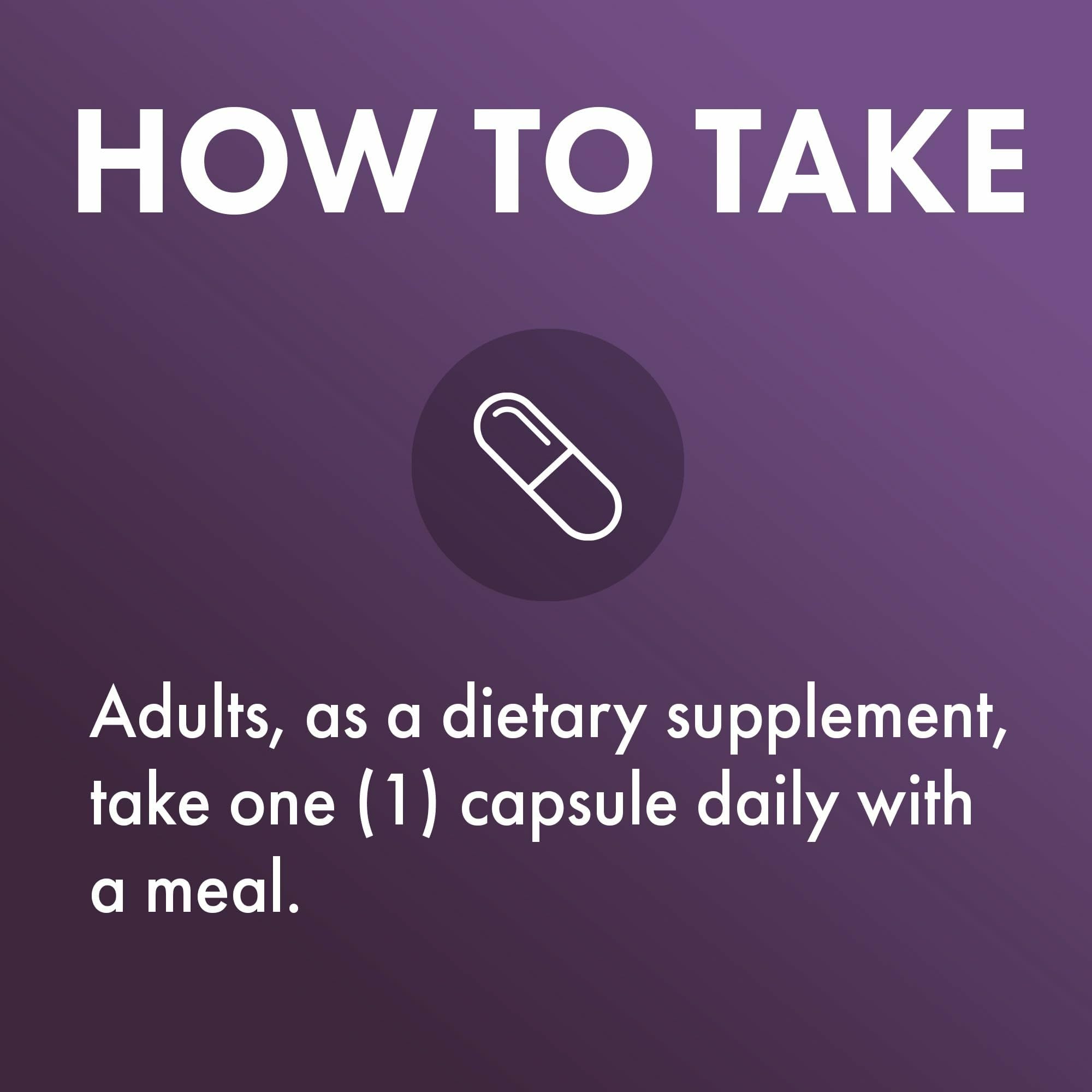 Label highlighting marigold flower extract as ingredient source