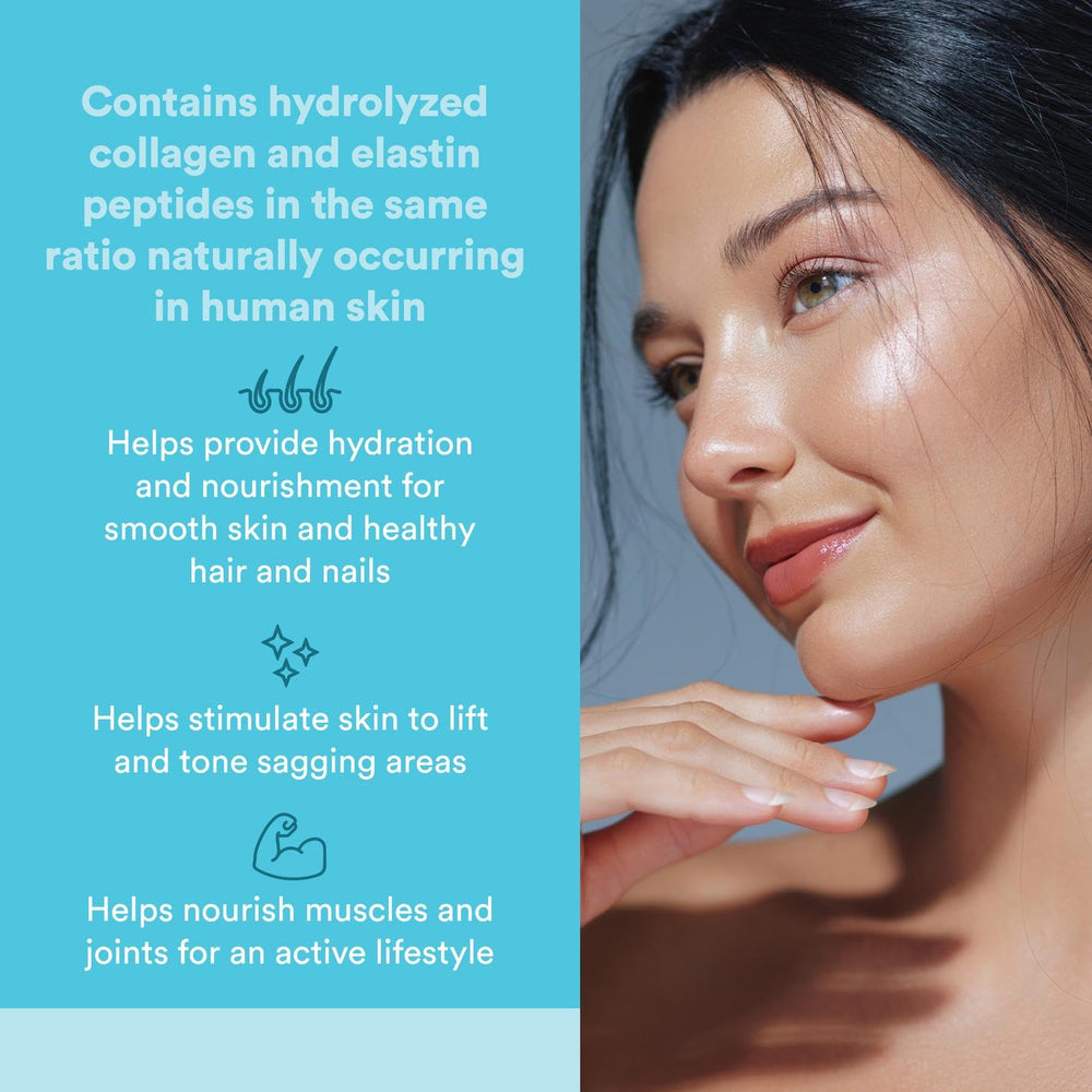 Marine collagen bioactive peptides powder for skin, hair and joints