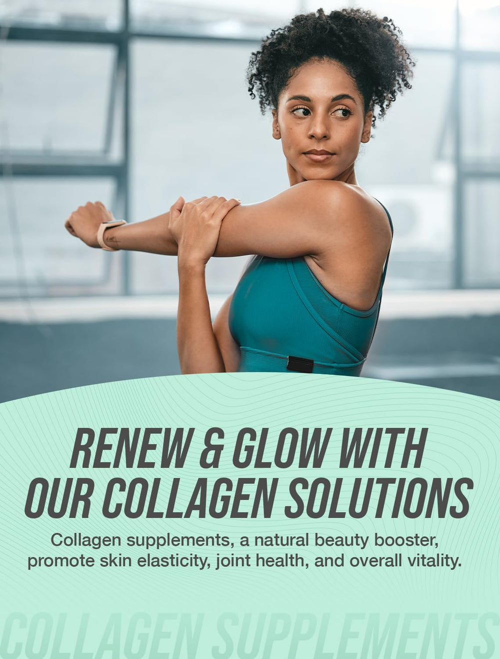Hydrolyzed marine collagen powder per serving