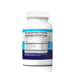 Supplement facts panel for Marine D3 Omega-3 Calamari Ecklonia Cava