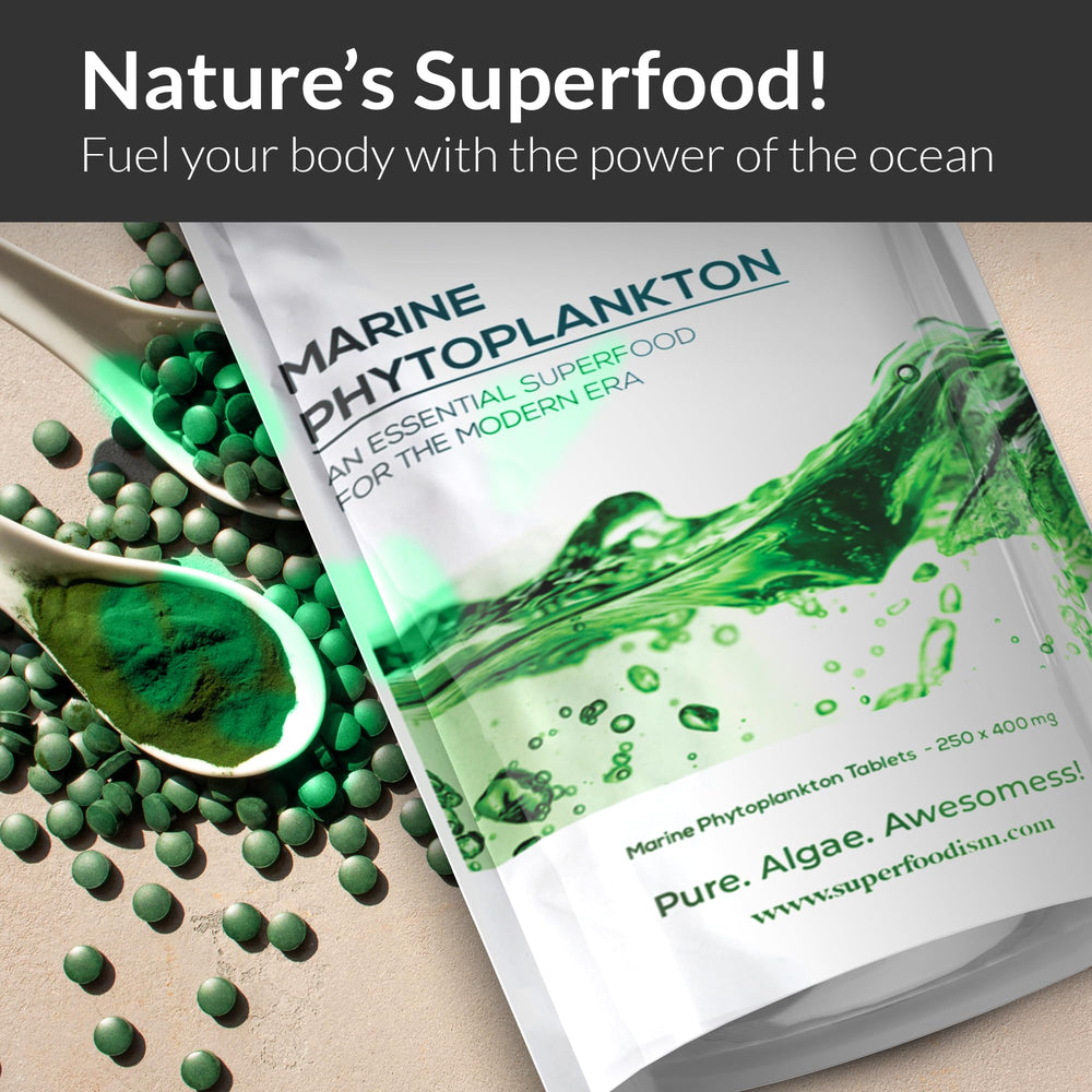 Marine phytoplankton powder form