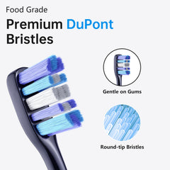 Close-up of Marlincare replacement brush head bristles