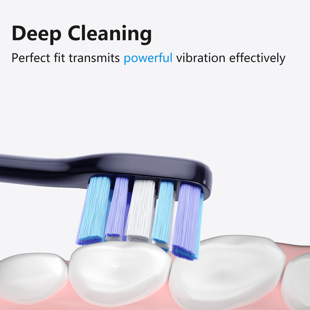 Durable, anti-shedding bristles on Marlincare replacement heads