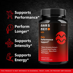 Mars Men Pro 2 Pack bottle side view