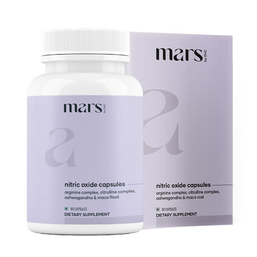 Mars Nitric Oxide Capsules – pack 1 front view