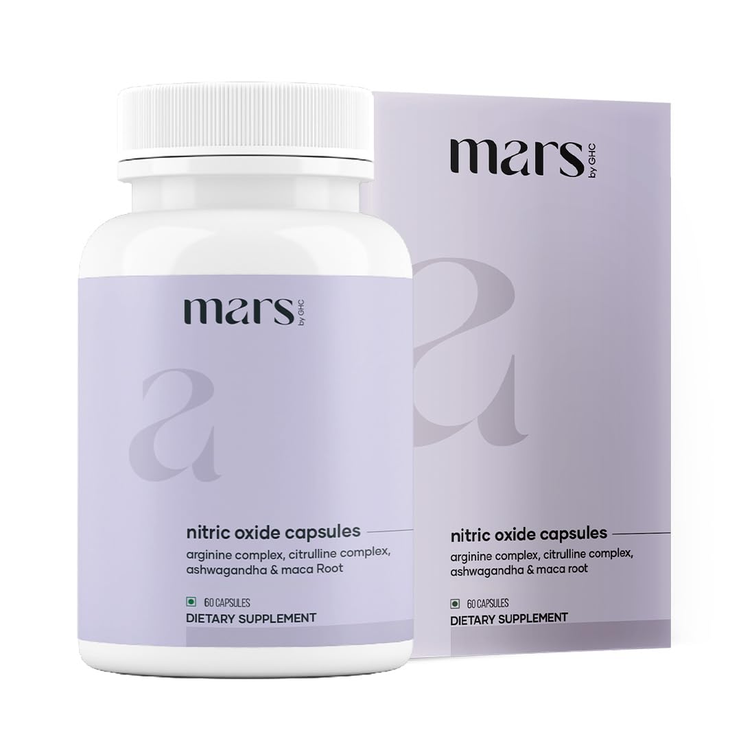 Mars Nitric Oxide Capsules – pack 1 front view