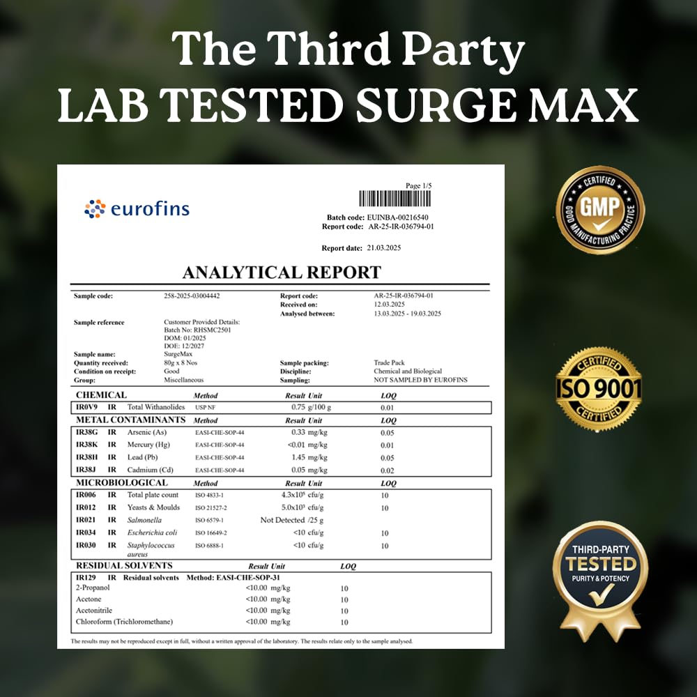 Active lifestyle image featuring Mars Surgemax capsules